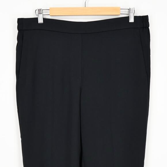 NWT J. Crew Factory Jamie Pull On Pant With Elastic Waist In Black Size 14 - Picture 6 of 11